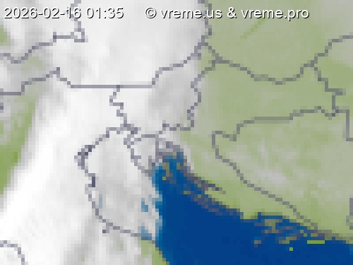 Oblačnost Slovenija