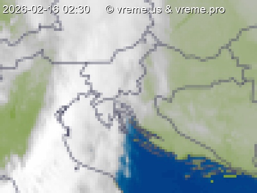 Oblačnost Slovenija