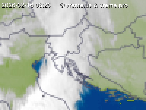 Oblačnost Slovenija