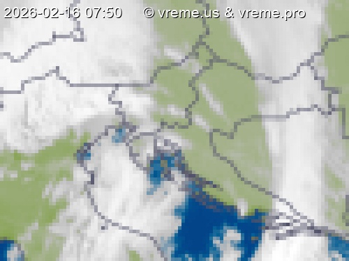 Oblačnost Slovenija