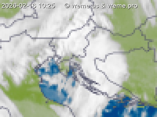Oblačnost Slovenija