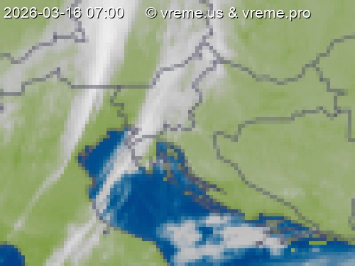 Oblačnost Slovenija