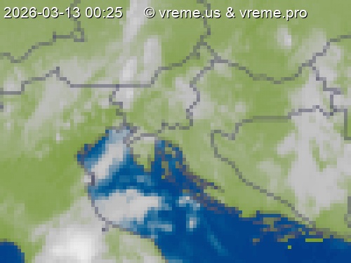 Oblačnost Slovenija