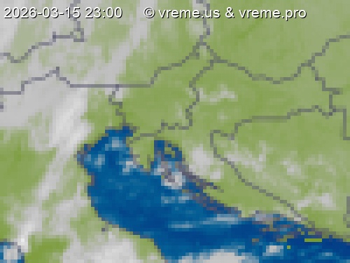 Oblačnost Slovenija