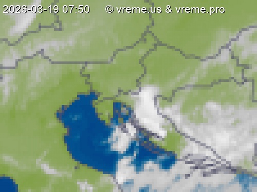 Oblačnost Slovenija