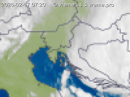 Oblačnost Slovenija