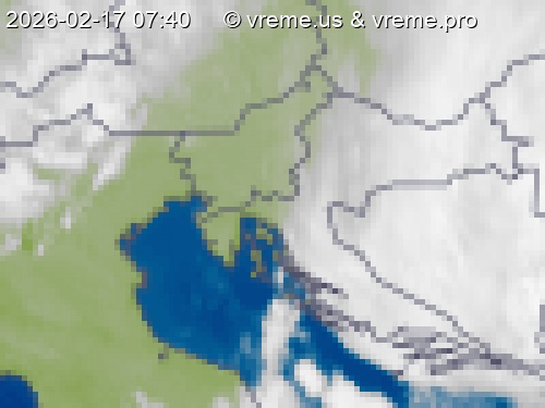 Oblačnost Slovenija
