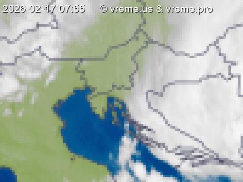 Oblačnost Slovenija