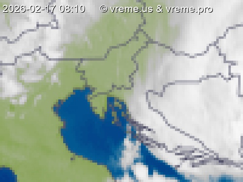 Oblačnost Slovenija