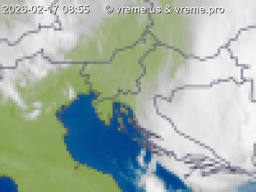 Oblačnost Slovenija