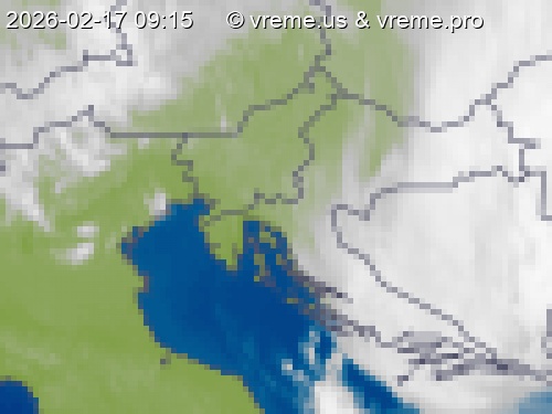 Oblačnost Slovenija