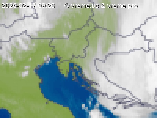 Oblačnost Slovenija