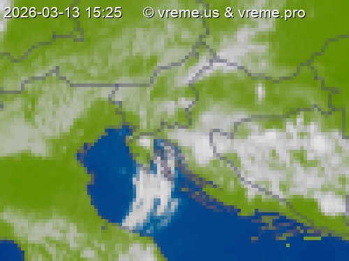 Oblačnost Slovenija