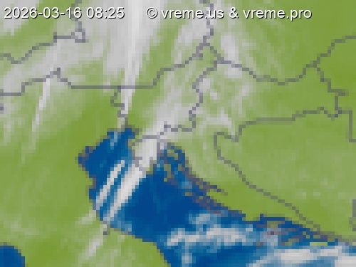 Oblačnost Slovenija
