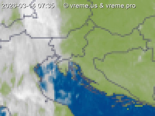 Oblačnost Slovenija