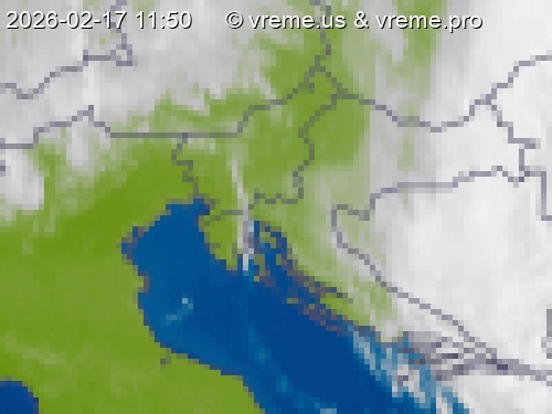 Oblačnost Slovenija