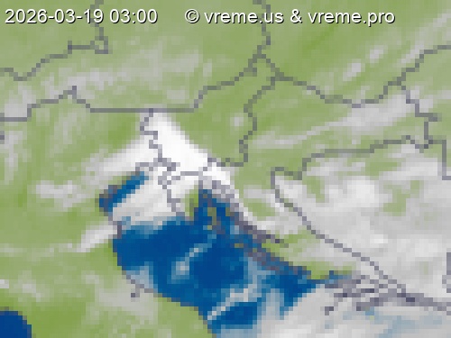 Oblačnost Slovenija