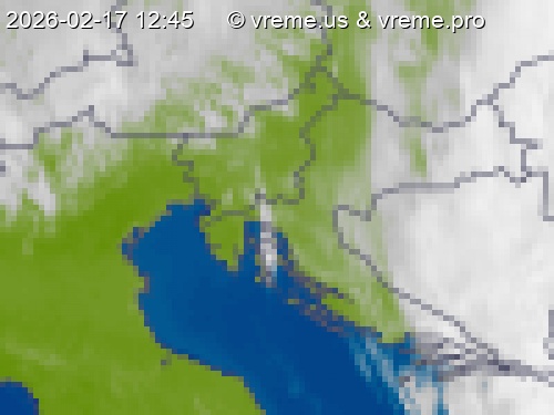 Oblačnost Slovenija