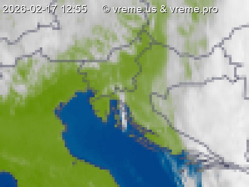 Oblačnost Slovenija