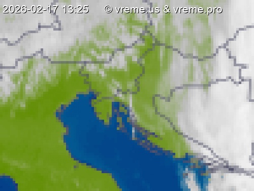 Oblačnost Slovenija