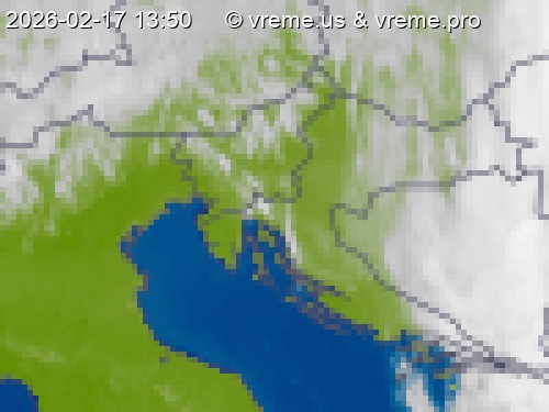 Oblačnost Slovenija