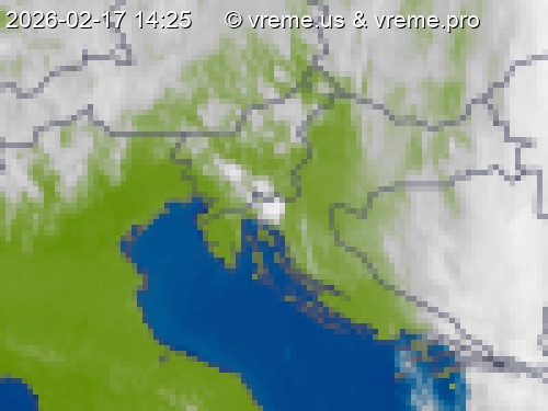 Oblačnost Slovenija