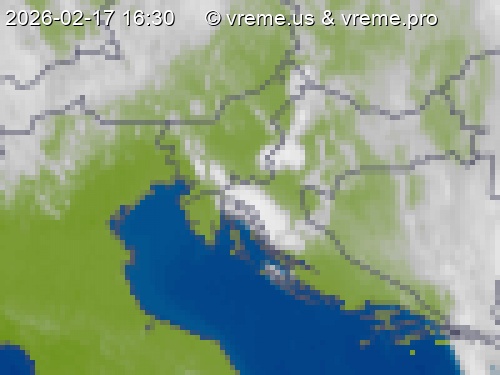 Oblačnost Slovenija