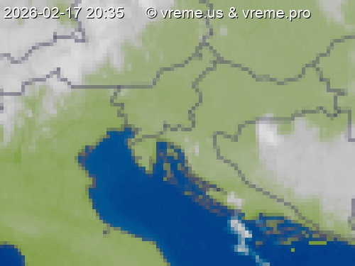 Oblačnost Slovenija