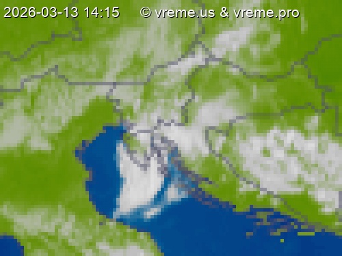 Oblačnost Slovenija