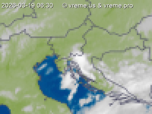 Oblačnost Slovenija