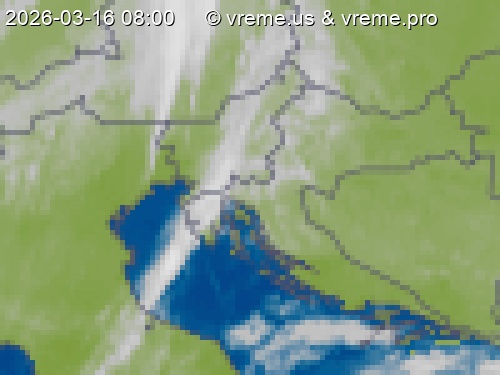 Oblačnost Slovenija