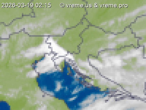 Oblačnost Slovenija