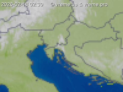 Oblačnost Slovenija