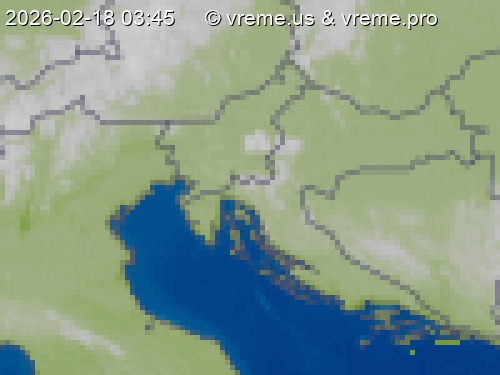 Oblačnost Slovenija