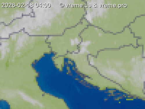 Oblačnost Slovenija