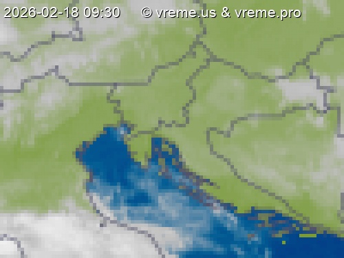 Oblačnost Slovenija