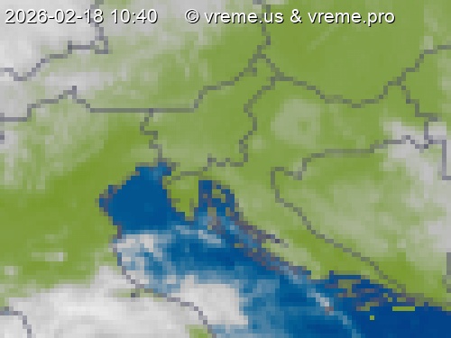 Oblačnost Slovenija