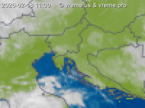 Oblačnost Slovenija