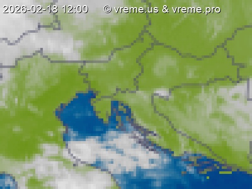 Oblačnost Slovenija