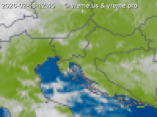 Oblačnost Slovenija