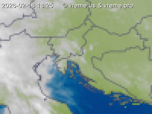 Oblačnost Slovenija