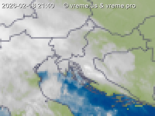 Oblačnost Slovenija