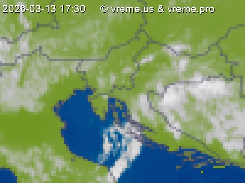 Oblačnost Slovenija