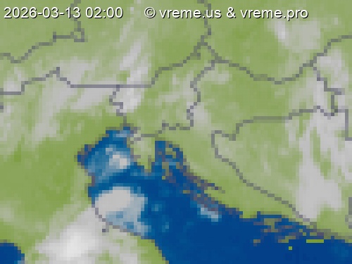 Oblačnost Slovenija