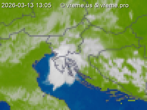 Oblačnost Slovenija