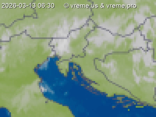 Oblačnost Slovenija