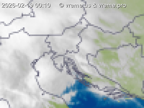 Oblačnost Slovenija