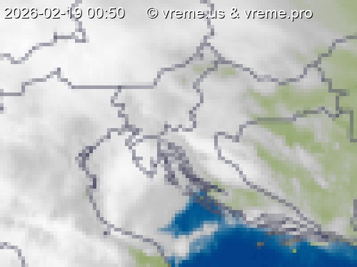 Oblačnost Slovenija