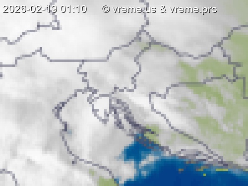 Oblačnost Slovenija