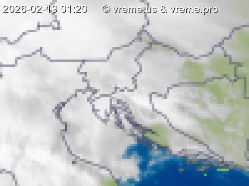 Oblačnost Slovenija